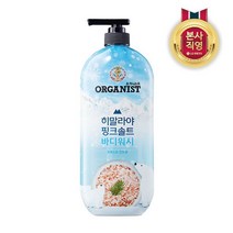 LG생활건강 오가니스트 히말라야 핑크솔트 바디워시 포레스트민트 900ml, 단일옵션