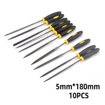 견고한 목각 금속 부속 Deburring 트리밍을 위한 휴대용 목공 손 공구 소형 Rasp 파일 세트 3 × 140MM/4 1, 06 10 in 1 5x180mm