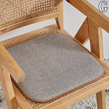 이케아흔들의자 흔들의자커버 흔들의자쿠션 의자허리쿠션방석 흔들의자쿠션55 라탄흔들의자 대나무 등나무 시트 미끄럼 방지 여름 의자 사무실 다이닝 쿨 매트 백 홈 개, 11.Seat Cushion - 40x40cm