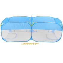 닭 사육 휴대용 치킨 실행 coop foldable small animal pen 야외, 푸른, 씨엔