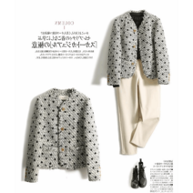 여성 가을 트위드 가디건 대외 무역 수출 고급 유럽 상품 유명 역 ​​프랑스 복고풍 몰려