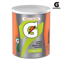 게토레이 Gatorade 레몬 라임 스포츠 음료 파우더 1.44kg, 1개