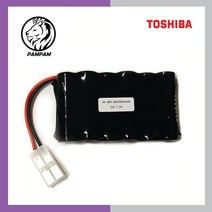 도시바 7.2V AA 2000mAh KEP-2P 니켈수소 Ni-MH RC 충전지 수신기 배터리