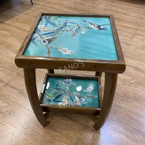 티테이블 사이드테이블 거실 협탁 원목 이동식 탁자 카페 인테리어 간이 소파테이블 빈티지, F