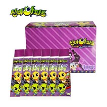 신비아파트 짜먹는 튜브껌 포도향 25gx6개입, 신비아파트 소다향 25gx6개입