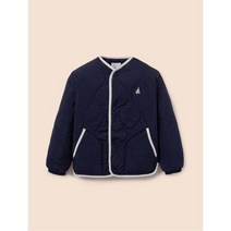 BEANPOLE KIDS 네이비 캐주얼 퀼팅 숏 패딩 점퍼 BI2839U03R