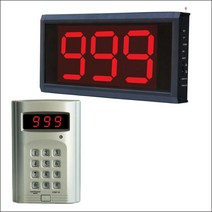 999-채널 키패드 발신자 번호 표시 수신기 레스토랑 대기열 고객 서비스를 위한 무선 전화 페이징, CHINA, AU, 1 caller 1display