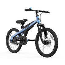 Segway Ninebot 남아 및 여아용 아동용 자전거 45.7cm(18인치) 킥스탠드 포함 블루