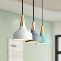 식탁조명 펜던트 주방등 3p 세트, 삼색C