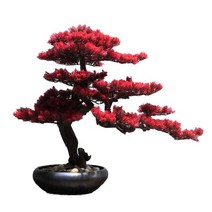 인공 분재 인조 노송 소나무 조화 나무 화분 조경, C타입