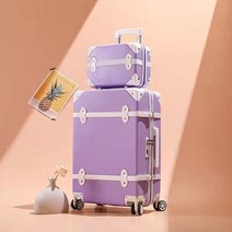 기내용캐리어 승무원 가방 트러블 메이트 소프트캐리어 202224inch 세트 레트로 온