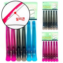 바버스토어 눌림 방지 헤어 클립 집게 미용실 바버샵 BARBERSHOP HAIR CLIP, 1세트, 블랙