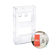 멀티꽂이A6 리플렛꽂이 카다로그꽂이A6 아크릴 팜플렛꽂이 리플렛거치대