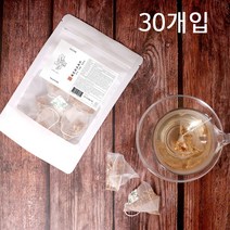 도라지차 도라지물 도라지 티백 길경차 삼각티백 음료 사포닌 단백질 이눌린 칼슘 국내산 국산, 30개입, 30g