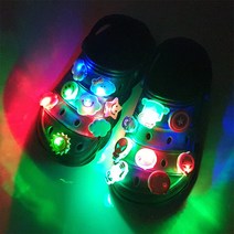 LED 슈즈핀 최신 item 150종 비교불가 점등 12~15초 지속 캐릭터 이모티콘 신발 포인트 장식, LED094 보이 커피