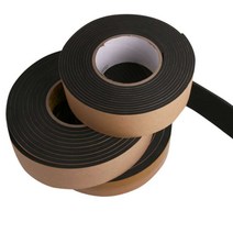 EVA 단면 스폰지테이프 흑색 폭 30mm 두께선택, 두께1mm, 두께1mm