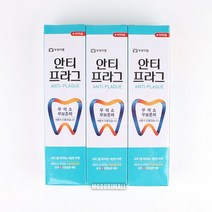 안티프라그 잇몸 치약 미백 치은염 시린이 구취 충치 치태 치주 냄새 3개
