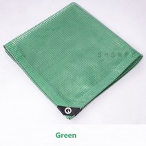 테라스 차양막 접이식 수동 어닝 창문 현관 차고지 0.3mm pe 메쉬 방수 천, 초록, 0.6x2m(0.5x1.9m)