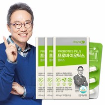 데이즈온 오한진 프로바이오틱스 플러스 유산균 3박스 (30캡슐 x 3개월), 12g