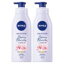 바디 오일로션 체리 블로썸 앤 호호바 400ml X 2