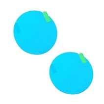 자동차 방수 필름 백미러 보호 김서림 방지 멤브레인 스티커 액세서리 2 개, 2PC 95x95mm