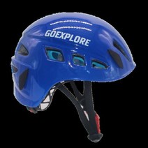 경량안전모 자전거헬멧 오토바이헬멧 암벽 등반 헬멧 야외 내리막 speleology 산악 구조 장비 확장 안전 동굴 탐험 작업, 파란+L(58-61cm)