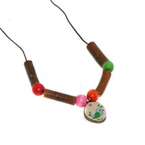 DIY155 자연나무목걸이만들기