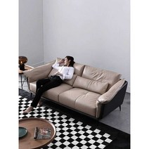 방수쇼파 거실쇼파 오피스텔 방수패브릭 등받이쇼파, B