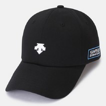 [데상트] M 모자 UQC SO123CCP10-BLK 스위스 트라이애슬론 볼캡 / BLK0, 사이즈:FREE