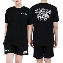 [국산100%] ROKA 로카 호랑이 블랙 베이지 반팔티 호랑이티셔츠 쿨론 로카티 PX 티셔츠