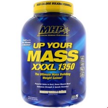 Mhp 업 유어 매스 XXXL 1350 웨이트 게이너, 프렌치 바닐라 크림(French Vani, 2728g
