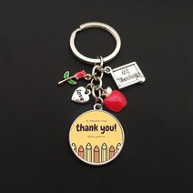 이젤 거치대 화판 감사 교사 키 체인 드로잉 보드 크레용 노트북 참 감사합니다 보석 날 선물