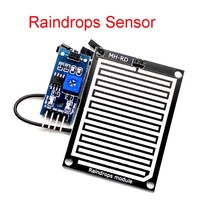 강우센서 우적센서 레인샌서 레인센서 모듈 ARDUINO 로봇 래인 샌서 레인 센서 물 빗방울 감지 모듈 빗방울 빗물감지 1 set 우노 용 우천 습도 28