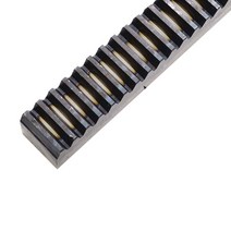 웜기어 감속기 모터 HLTNC 2Pcs 1Mod 1 모듈러스 12x12x500mm 고정밀 기어 랙 스틸 + M 25 치아 30 피니언, 06 40 치아_02 8mm