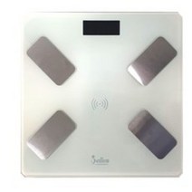 벨레스 스마트 바디 체크 체중계, 화이트, BLSC-605WH