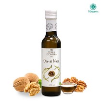 투오가닉 유기농 호두오일 호두씨 호두기름 냉압착 100% 비정제 250ml, 1병, 1개
