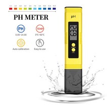 미세먼지측정기 휴대용 PH 측정기 0.01 고정밀 수질 테스터 0-14 측정 범위 적합한 수족관 수영장, [01] 0.01
