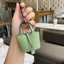 스마일키링 곰돌이키링 참장식 가방 키링 네잎클로버 명품가방 장식 수제 작은 소 가죽 핸드백 장식 펜던트 가방 이어폰 케이스 유행 키 매력 어처 지갑 지원 위탁