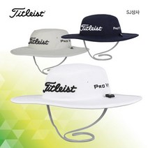 타이틀리스트 [2020년신제품]타이틀리스트 TOUR AUSSIE GOLFCAP 골프캡 카우보이 모자 자외선차단, 블랙(화이트)