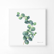 풍수아트 5.M 유칼립투스 | 캔버스액자 초소형3호 [22x22cm]