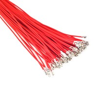 [연호] YST025 Wire 300mm 적색 (SMH250용 와이어 하네스 한쪽 300mm Red)