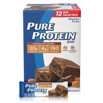 Pure Protein 퓨어 프로틴 바 초콜릿 카라멜 50g 12개입