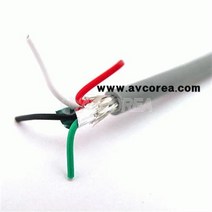 RS232 데이터 시리얼통신 케이블선재 4c 10M