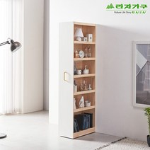 가구데코 달트 원목 300 슬라이딩 틈새장 RV2008, 색상:진그레이