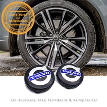 볼보 휠캡 순정타입 타이어 밸브캡 XC40 XC60 XC90, B01.타이어밸브캡-크롬