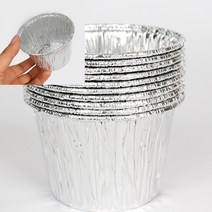 10P 은박컵(8X5CM) 베이킹틀 베이킹몰 미니머핀틀