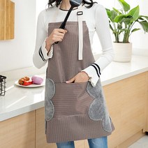 스트라이프 핸드타월 방수앞치마 주방 패브릭앞치마, 상세페이지 참조