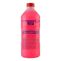 자동차 부동액 냉각수 첨가제 4계절용 일반 엔진, 빨간색 1.5kg -35° 보충액 사계절용 범용