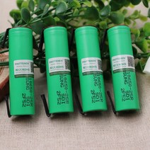 삼성 18650 오리지널 리튬 배터리 INR18650 25R 20A 방전 2500mah 배터리 100, 4.6 PCS, 4.6PCS