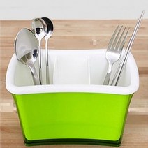 일음쇼핑^^*m한솔피에스 에코 사각 수저통 정리 젓가락 보관함 숟가락 주방소품 수납 수저함일medi^*^, ab*^*선택있슴그린